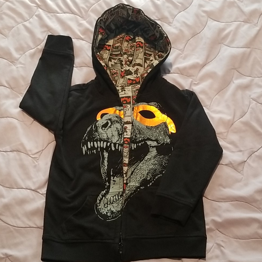 Epic Threads REVERSIBLE Hoodie boys 7